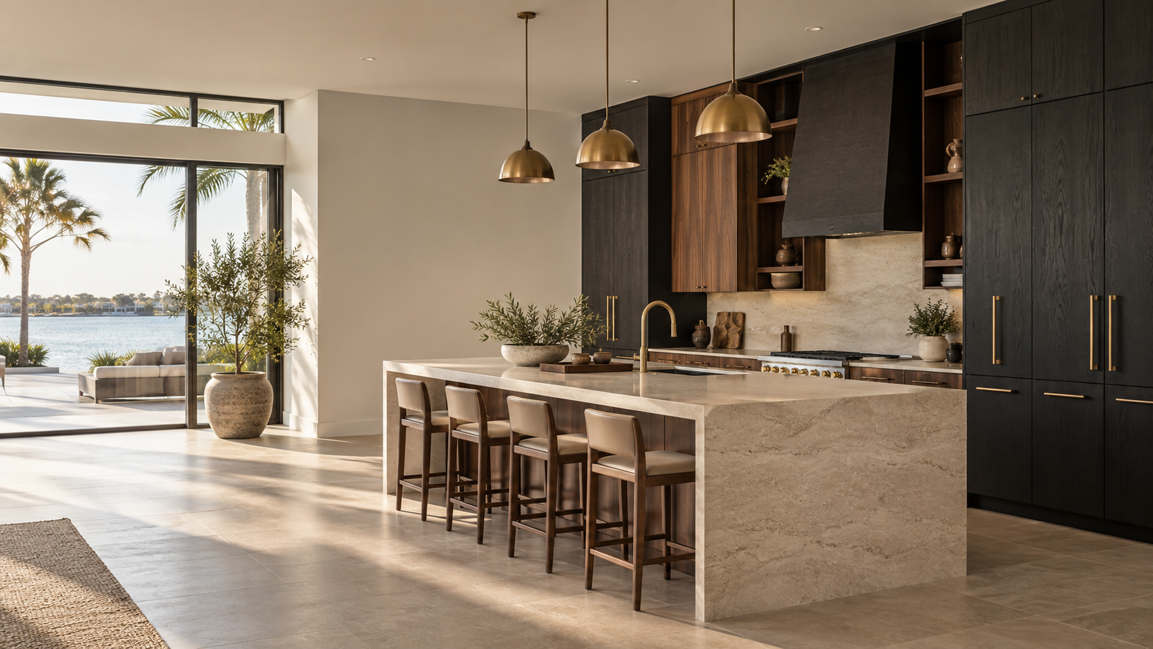 Custom Kitchen Cabinetry by Bay Crown Cabinetry